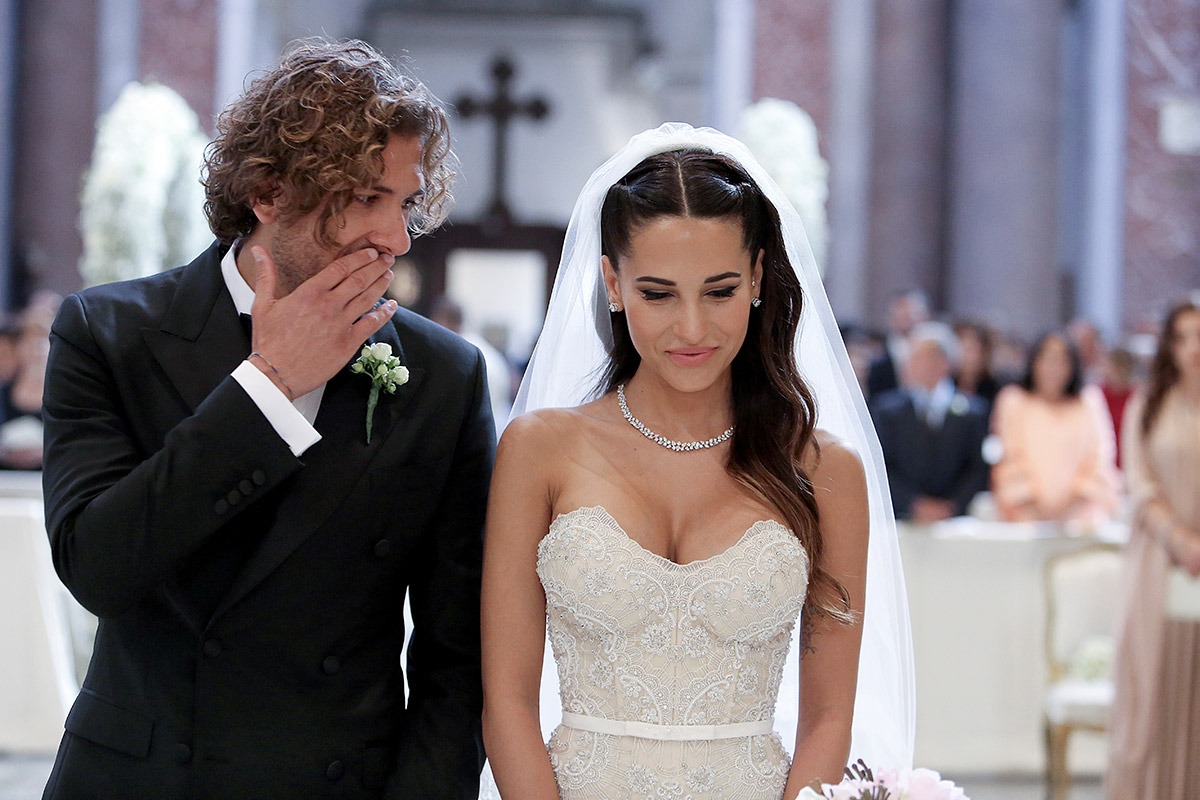 Il matrimonio del calciatore Alessio Cerci e Federica Riccardi